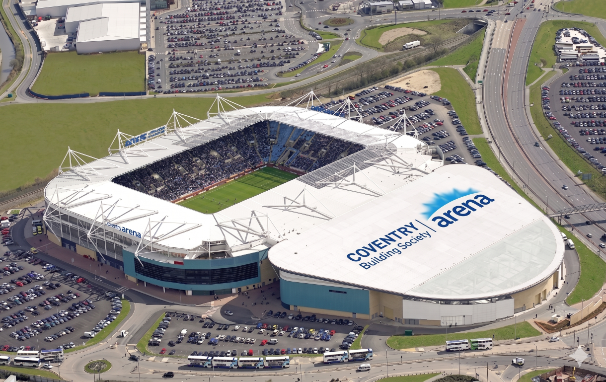 Coventry Building Society Arena – Außenansicht